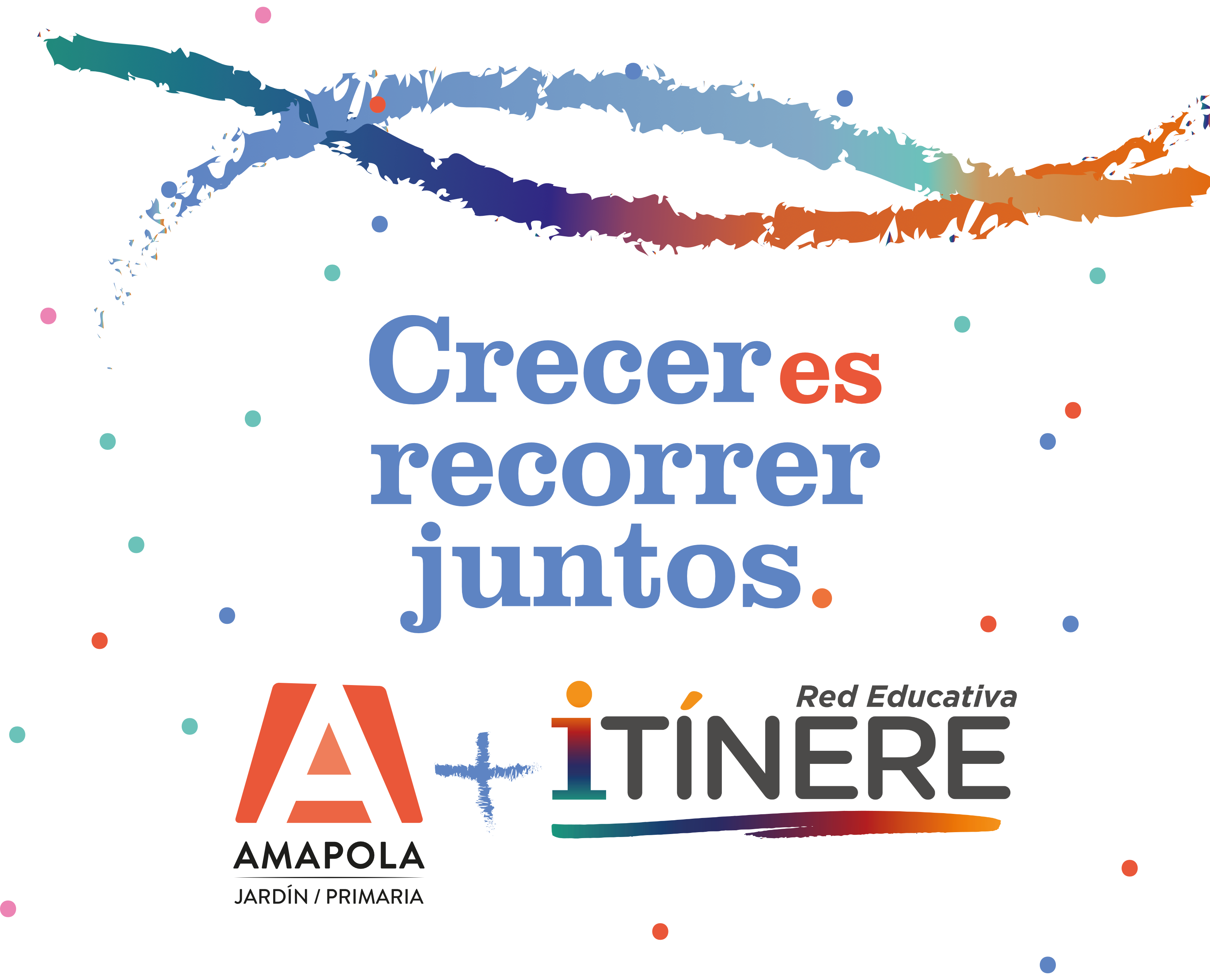 Crecer es recorrer juntos. Amapola y Red Educativa Itínere